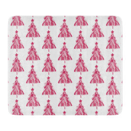 Rosa jul Helgdag träd