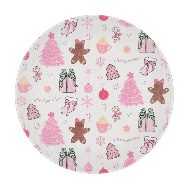 Rosa jul Mönster (Framsidan)