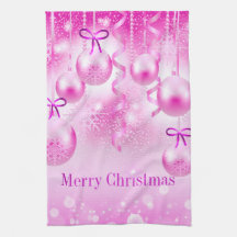 Rosa Jul Ornament Kitchen Towels