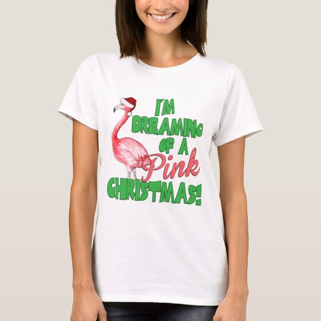Rosa jul t shirt (Framsida)