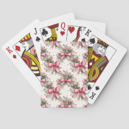 Rosa julbågar casinokort