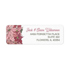 Rosa Julblommor, Returadress Returadress Etikett