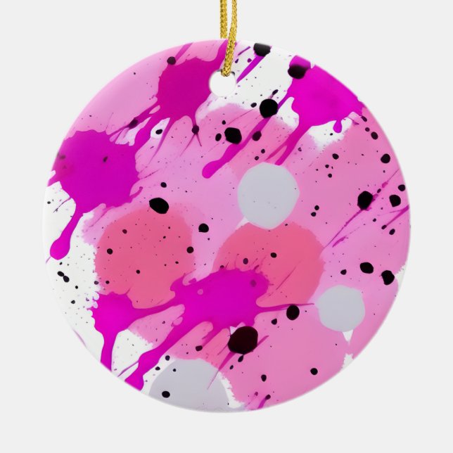 Rosa Juldekretet - Rosa Ornament (Framsidan)