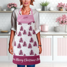 Rosa Julgran Girly All-over Print Apron