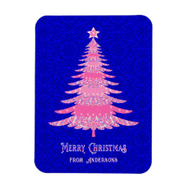 Rosa Julgran Personlig Gnistra Modern Magnet