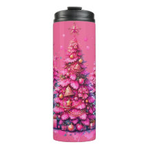 Rosa julgran trendig preppy estetik