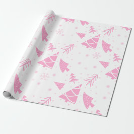 Rosa Julgranar Presentpapper