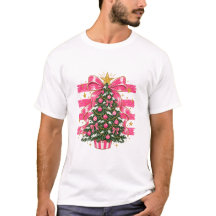 Rosa julgransslinga i julstilstil