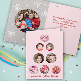 Rosa Juli Anpassningsbar Foton Kort