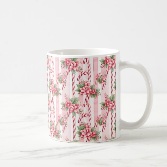 Rosa Julkaffe Mugg (Höger)