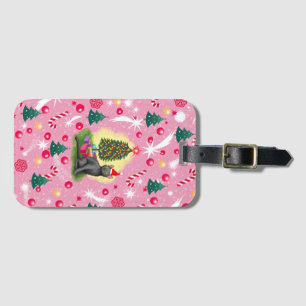 Rosa julklapp bagagebricka