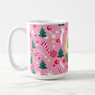 Rosa julklapp kaffemugg