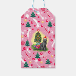 Rosa julklapp presentetikett