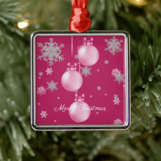 Rosa Julprydnadsföremål Helgdag Ornament