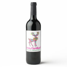 Rosa julren Gay regnbågsstolthet vin