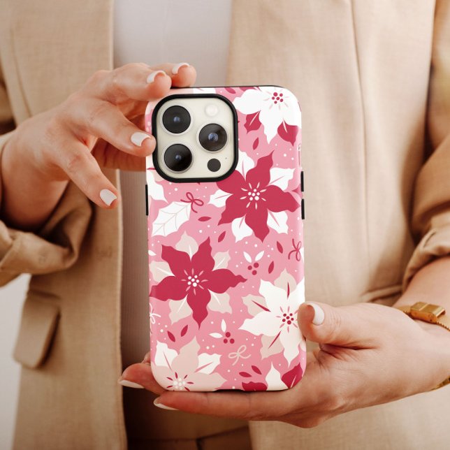 Rosa jultelefon | Jul iphone case-Mate (Skapare uppladdad)