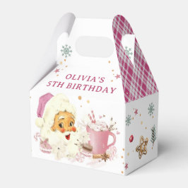 Rosa jultomten - jultomte - julafton presentaskar