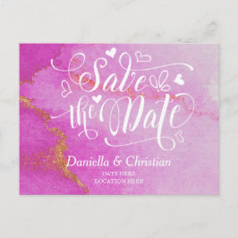 Rosa juvelton Spara datum Meddelande Vykort