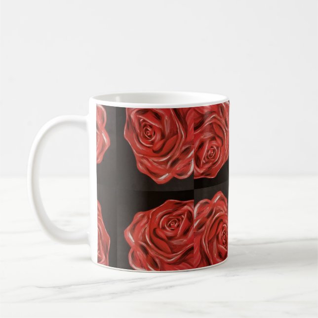 Rosa kaffemugg (Vänster)