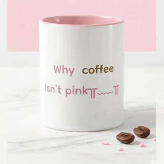 Rosa kaffemugg