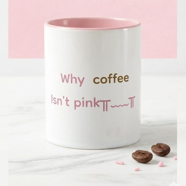 Rosa kaffemugg (Skapare uppladdad)