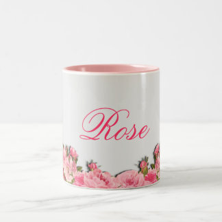 Rosa kaffemugg