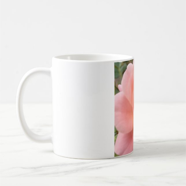Rosa kaffemugge kaffemugg (Vänster)