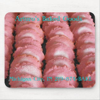 Rosa kaka Mousepad Musmatta