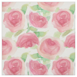 Rosa kålrosor engelsk landskapsblomma tyg