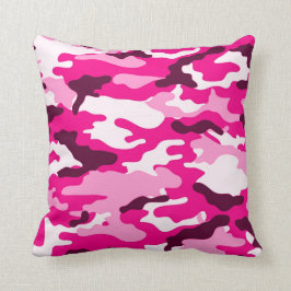 Rosa kamouflage American MoJo Pillow Kudde