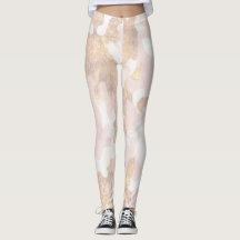 Rosa kamouflage Glitter Leggings