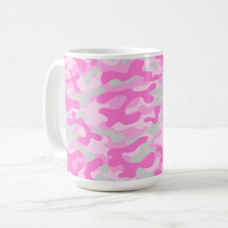 Rosa kamouflage kaffemugg