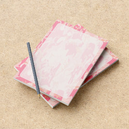 Rosa kamouflage, militär, armé anteckningsblock