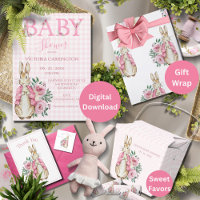 Rosa kanin baby shower