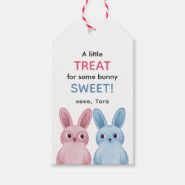 Rosa kaninparty presentetikett