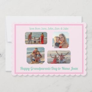 Rosa kant scallop FOTO dagens farfar och farmor