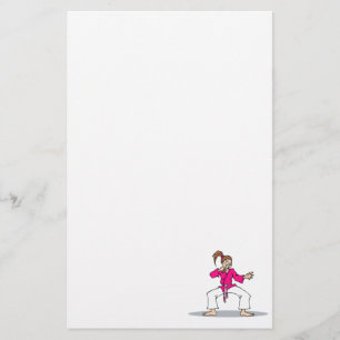 Rosa Karate Brevpapper