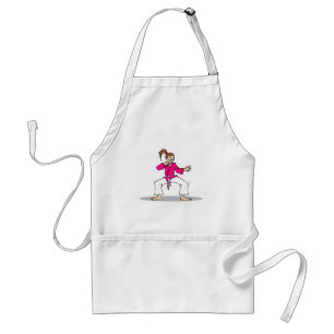 Rosa Karate Förkläde