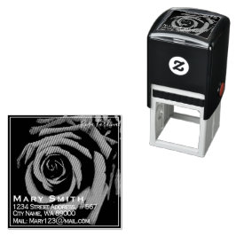 Rosa Kardinal Självfärgande Stämpel