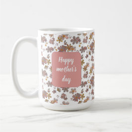 Rosa Kärlek 2 Photo Collage - Anpassningsbar Mors Kaffemugg