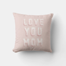 Rosa kärlek du mamma mors dag kudde