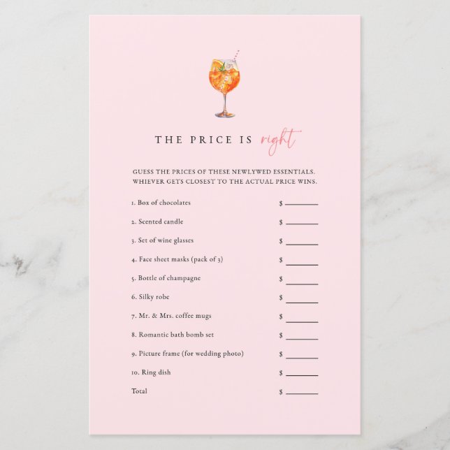 Rosa Kärlek vid första Spritz, Pris är Högernas sp (Framsida)