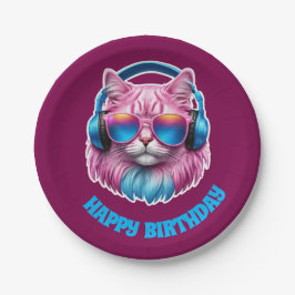 Rosa Katt Födelsedagsfest