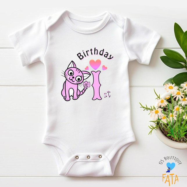 Rosa katt t shirt (Skapare uppladdad)