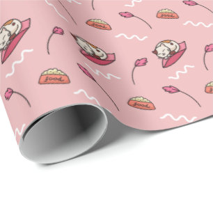 Rosa Katter och livsmedelsrätter Presentpapper