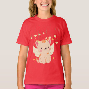 "Rosa Kattunge - Adsible Cat Tee" T Shirt