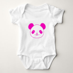Rosa Kawaii Panda Bear T Shirt