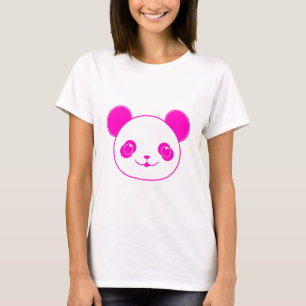 Rosa Kawaii Panda Bear Tee