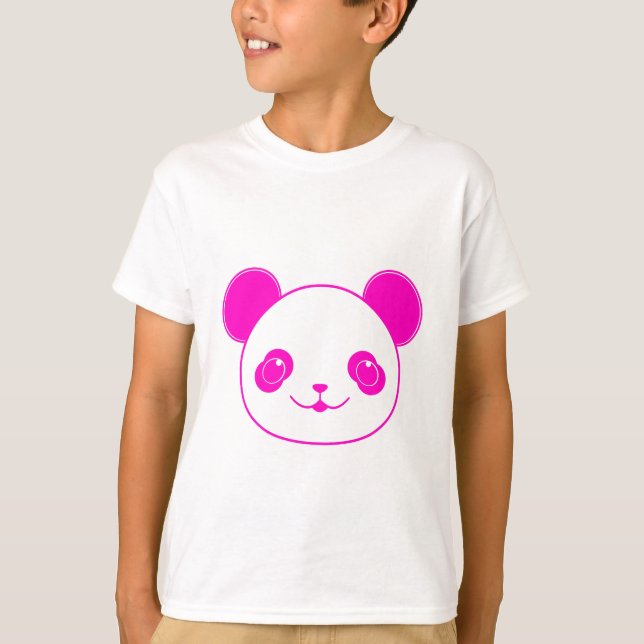 Rosa Kawaii Panda Björn Tröja (Framsida)