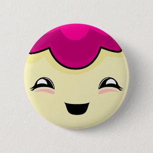 Rosa Kawaii Tickle Monster Knapp